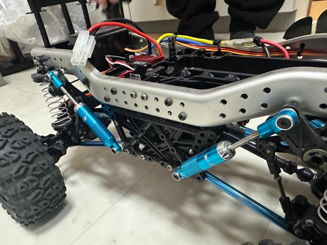 タミヤラジコン　CR-01 クローラー4WS仕様 フルセット　3PVフタバプロポ