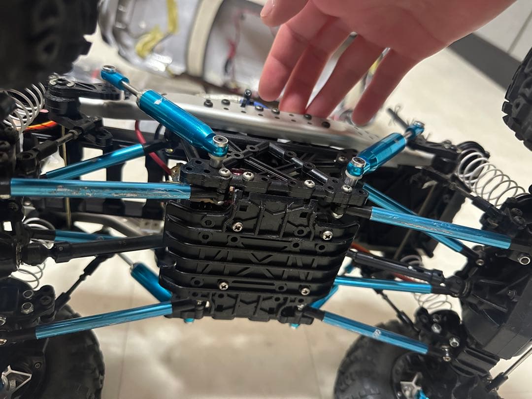 タミヤラジコン　CR-01 クローラー4WS仕様 フルセット　3PVフタバプロポ