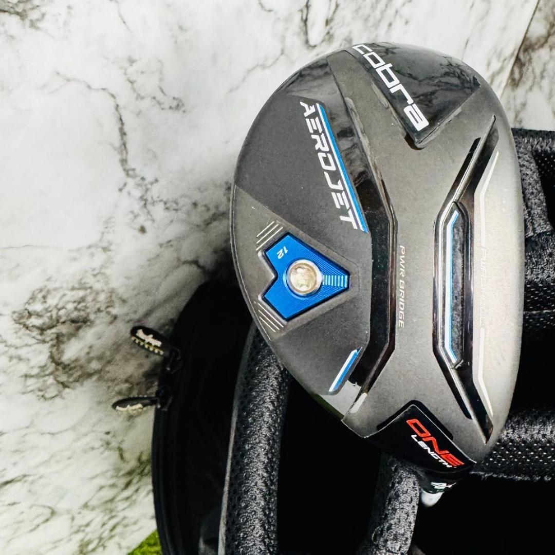 【良品】コブラ エアロジェット ワンレングス 4UT ユーティリティ 21° S