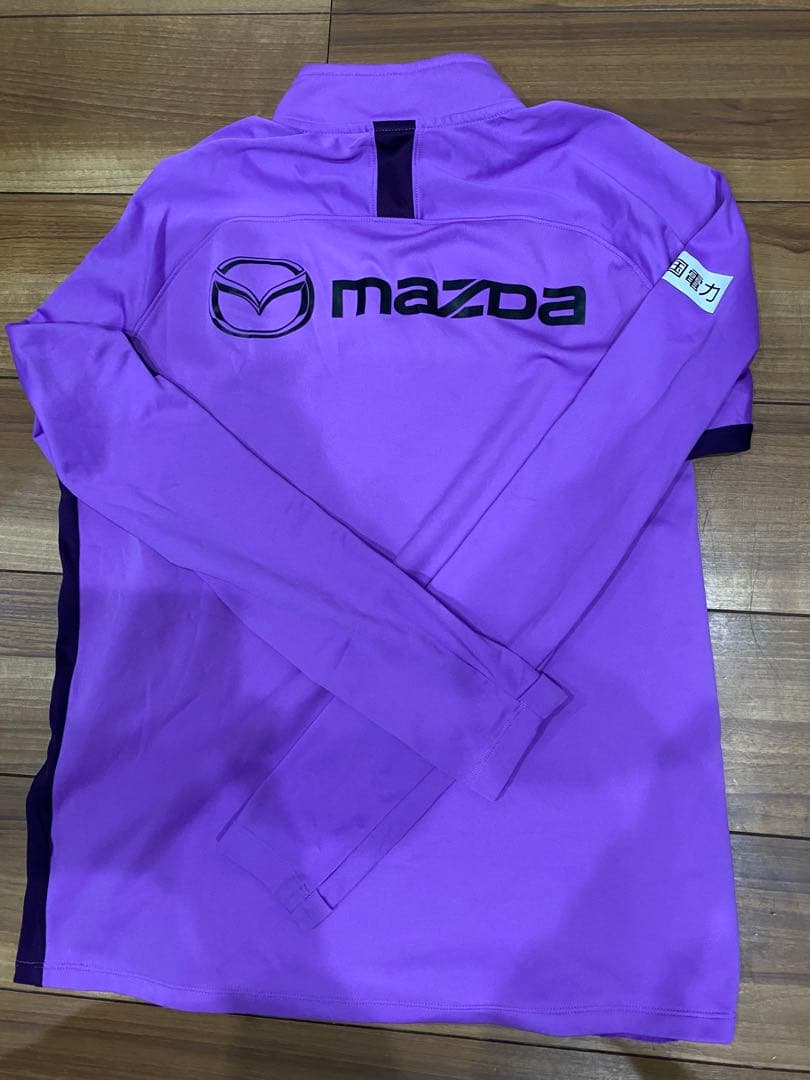 サンフレッチェ広島　支給品　ハーフジップジャージ