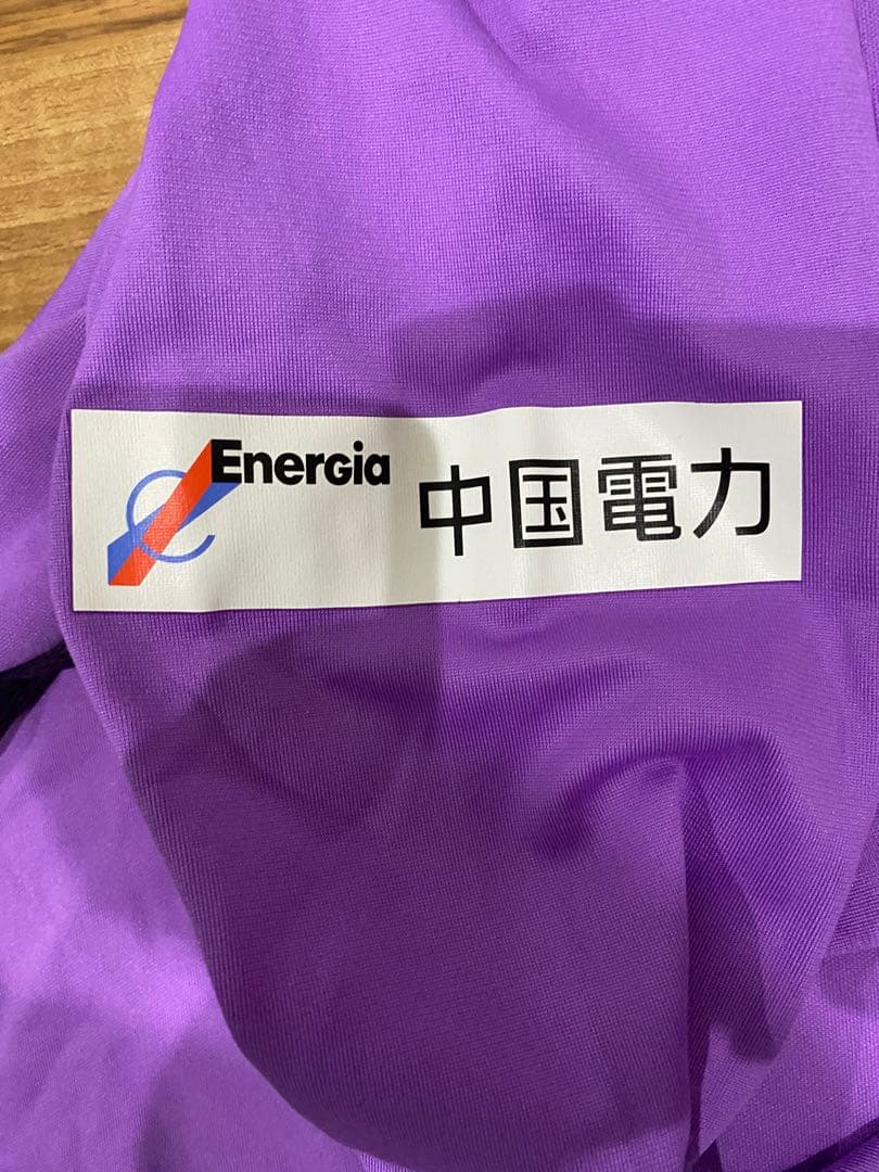 サンフレッチェ広島　支給品　ハーフジップジャージ