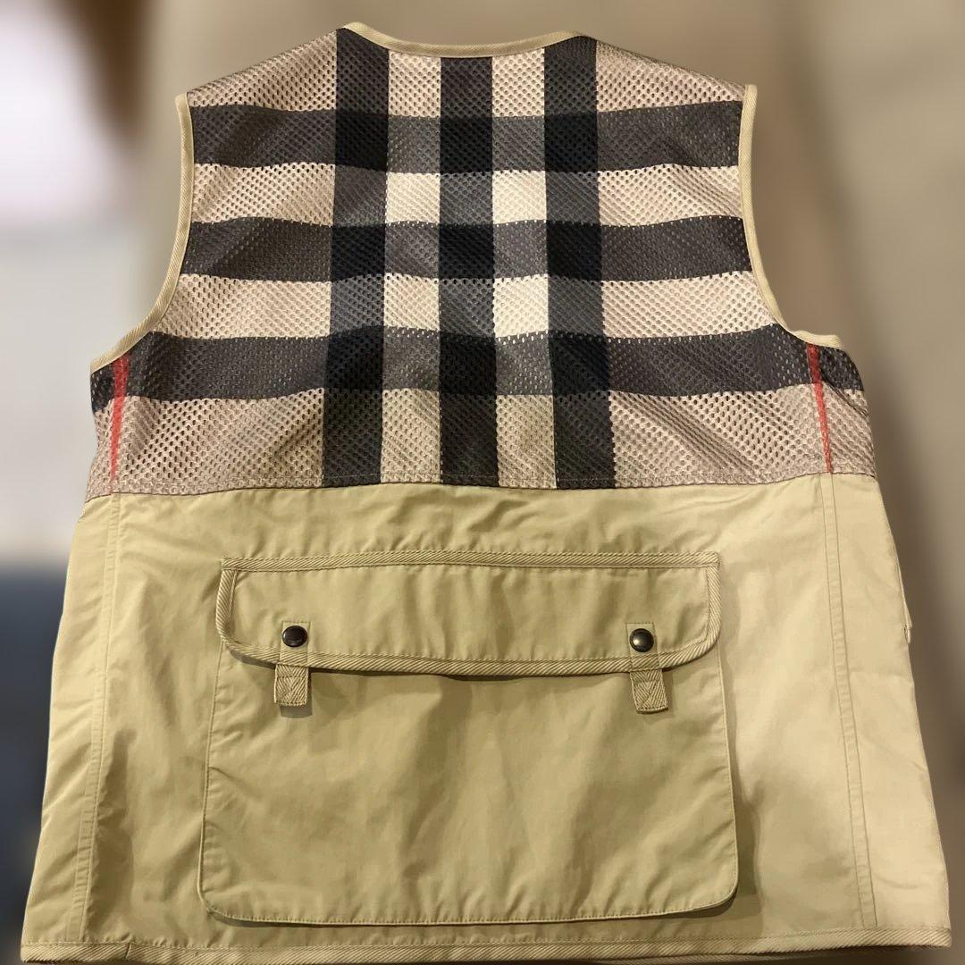 BURBERRY ベージュ フィッシングベスト