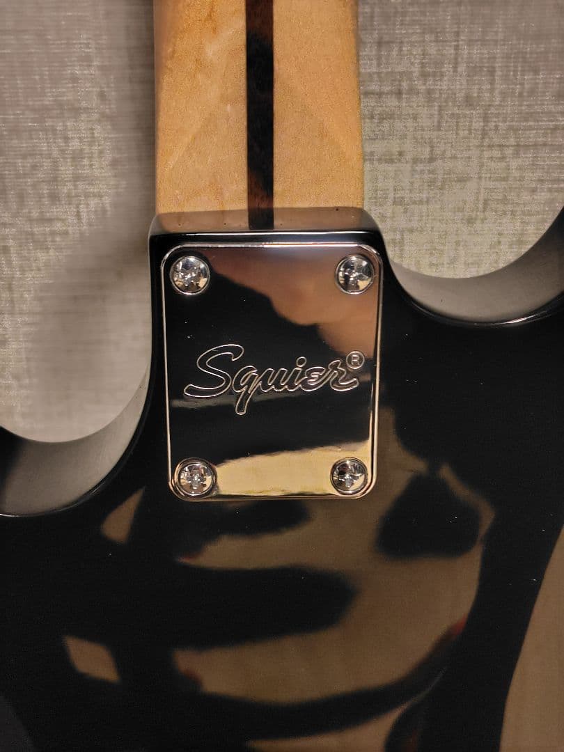 Squier Starcaster ブラック　セミアコ