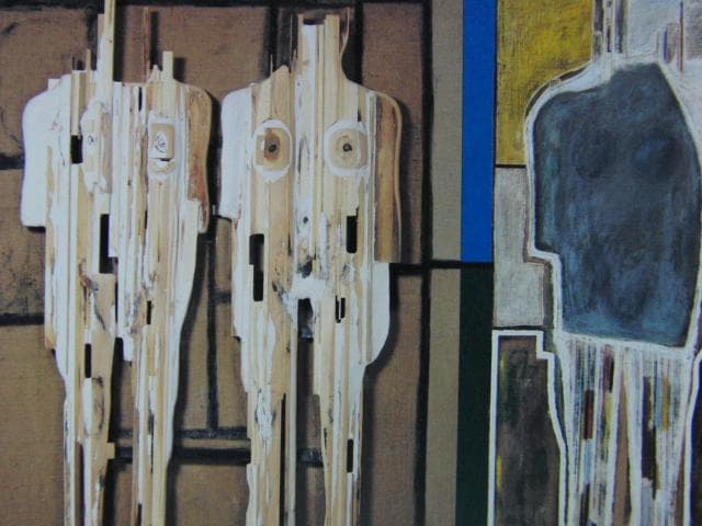 大沼映夫、四つのトルソ、希少な画集より、新品高級額・額装付