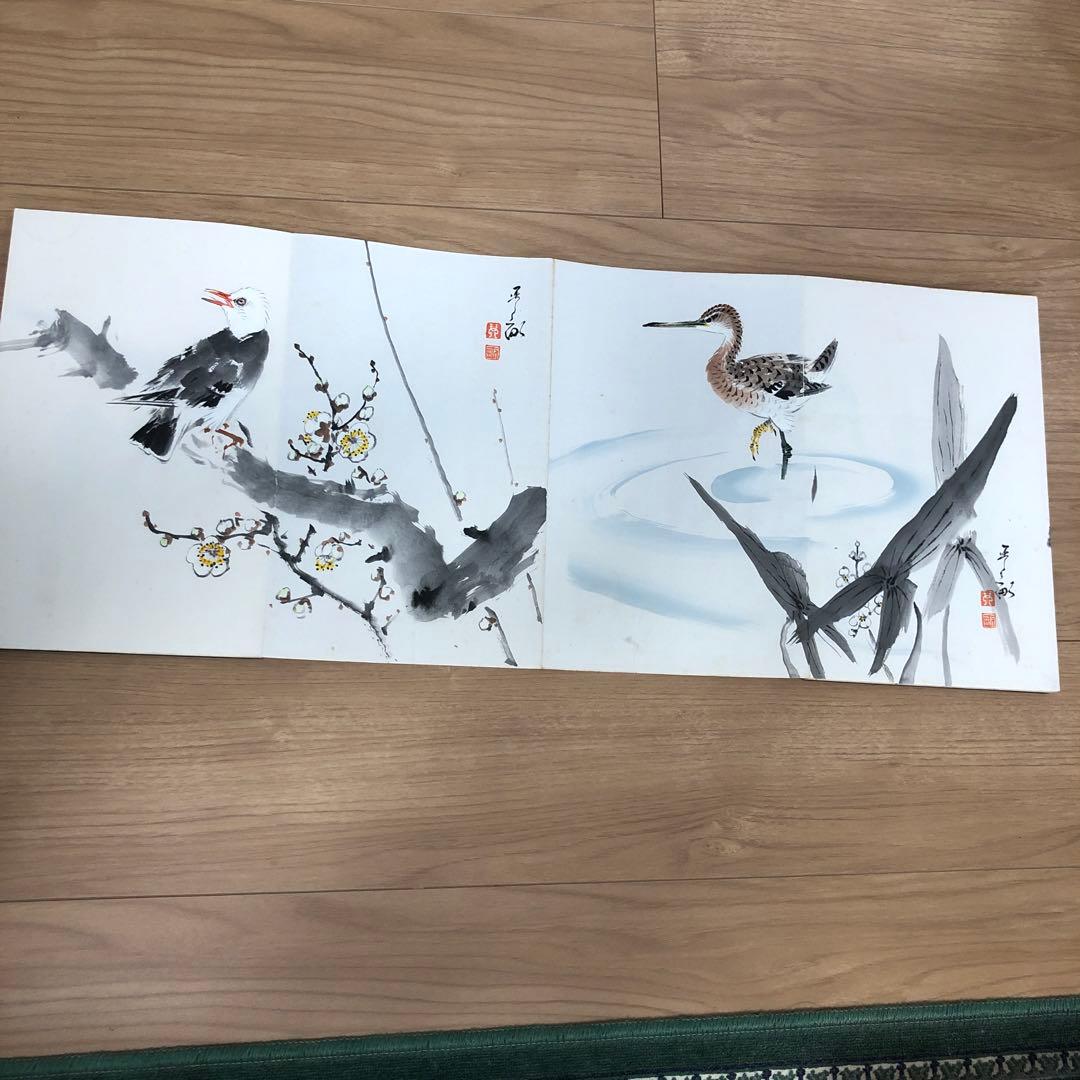 掛け軸　絵帳(1)骨董品　美術品