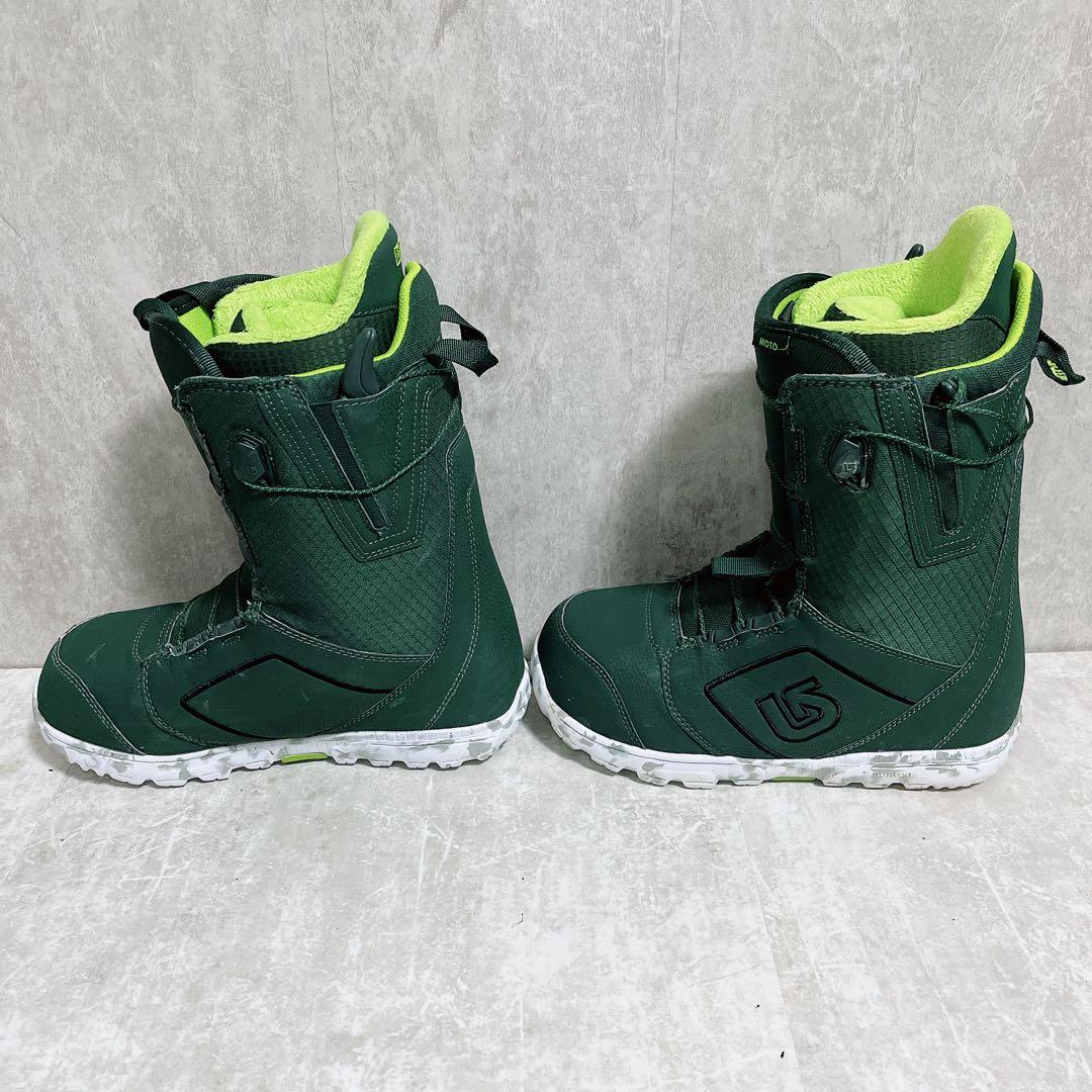 BURTON MOTO-AF スノーボードブーツ 27cm 緑　グリーン　B02