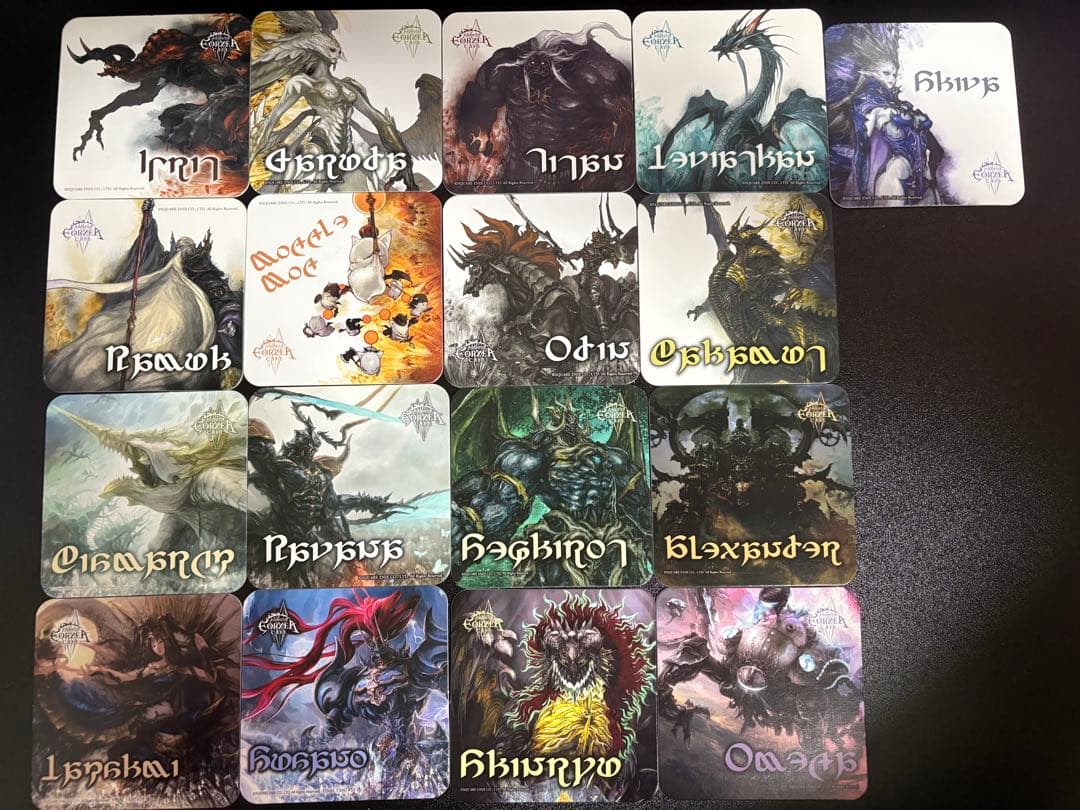 FF14 エオカフェ コースター 72枚