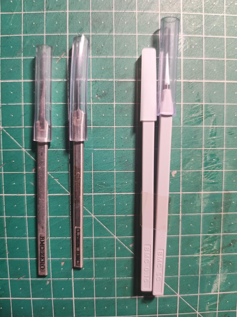 スジボリ堂BMCタガネZERO＆0.2mm /量産型0.15ｍｍ＆スクレーパー等