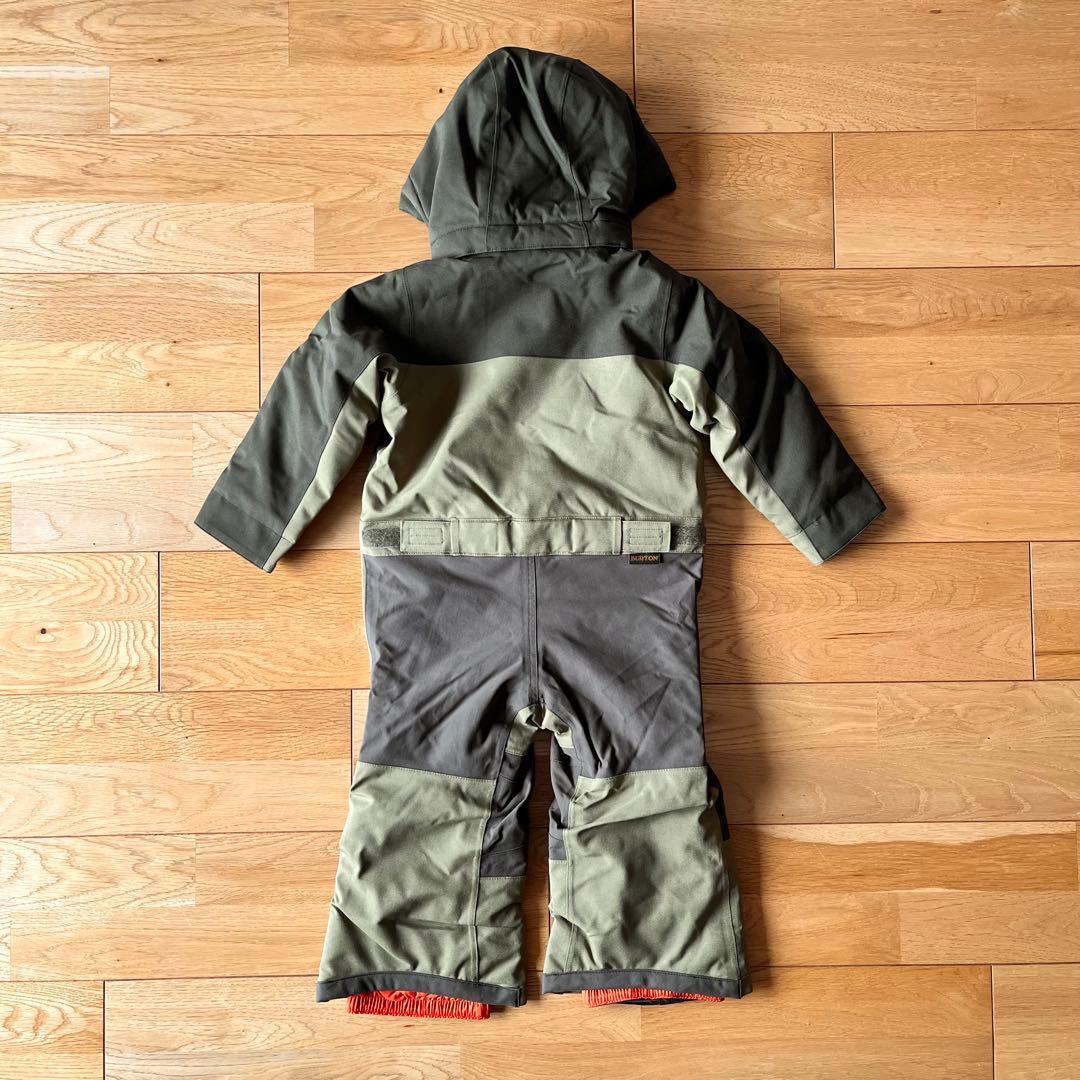 美品BURTON バートン　キッズ　スキー　スノーボードウェア ワンピース　2T