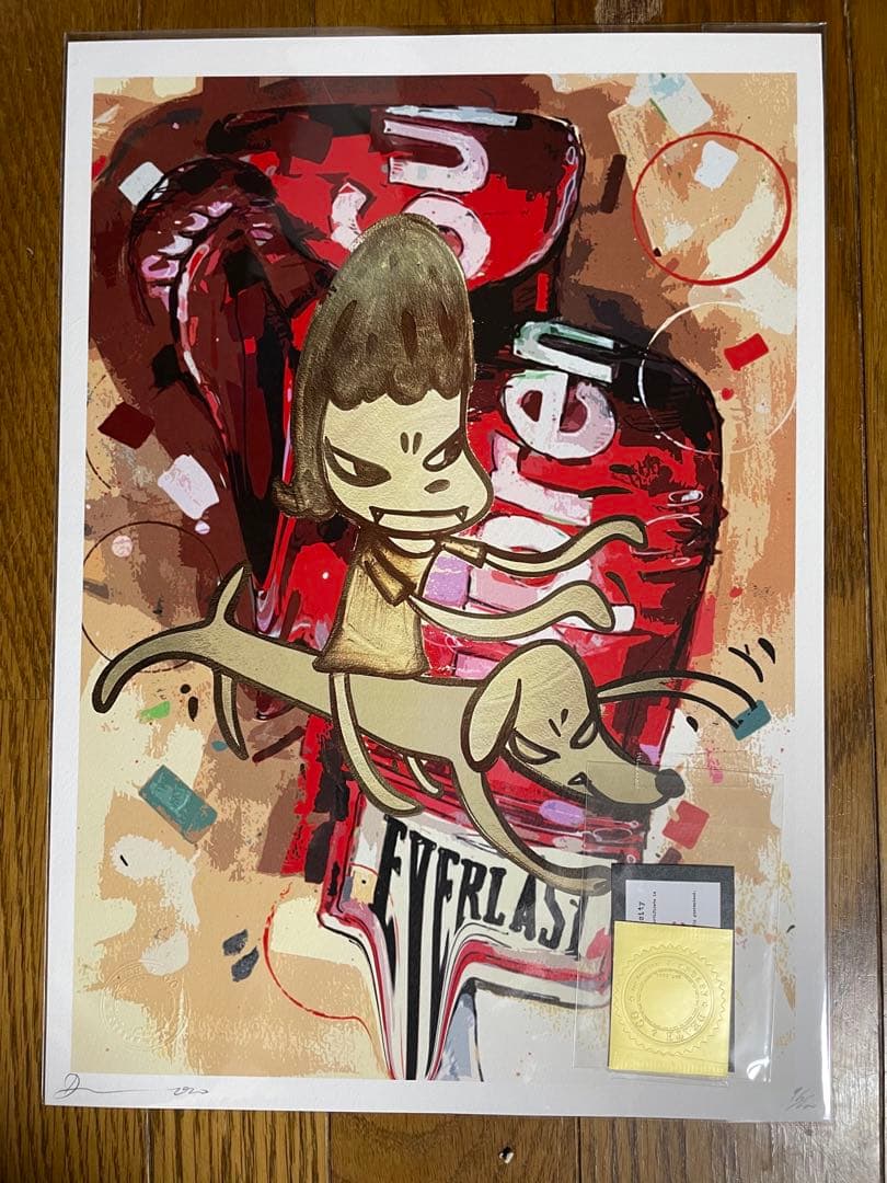 DEATH NYC 世界限定100枚アートポスター奈良美智③