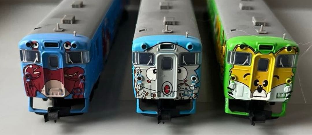 マイクロエース　キハ40ペインティングトリオ　キタキツネ・イカ・カニ塗装　3両