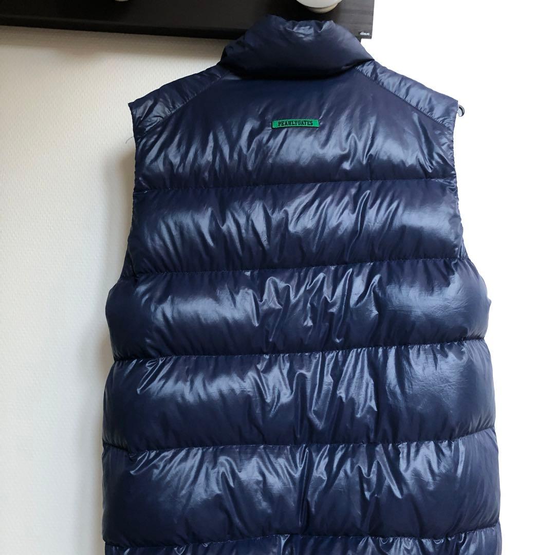 PEARLY GATES ネイビー ダウンベスト サイズ5