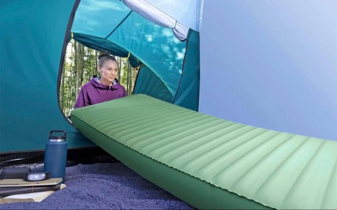 未使用 Bestway スリーピングマット インフレーターマット R値9.0