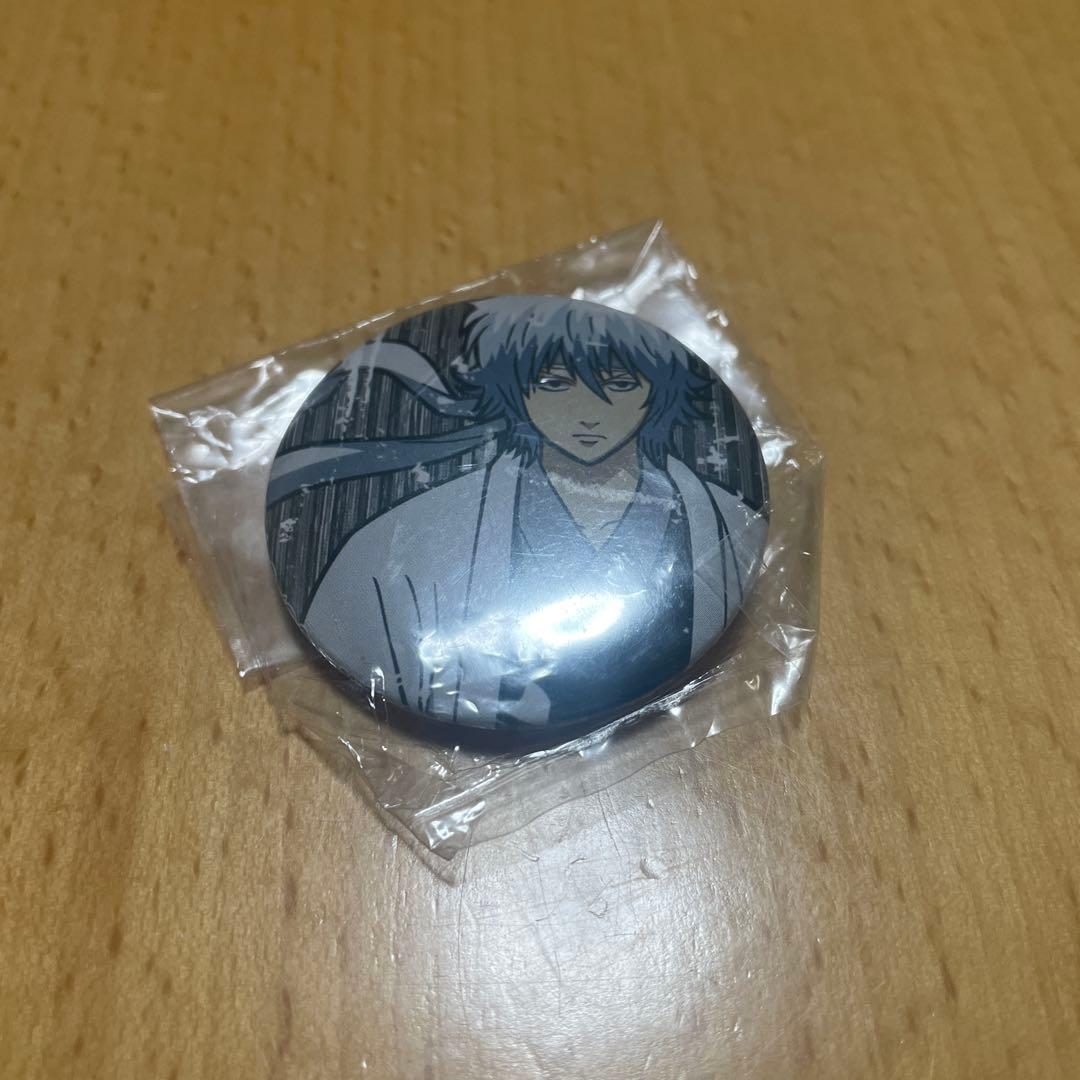 【新品未開封】銀魂　缶バッジ 坂田銀時 白夜叉 非売品