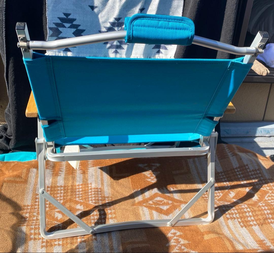 Coleman　コールマン　コンパクトフォールディングチェア　希少　スカイカラー
