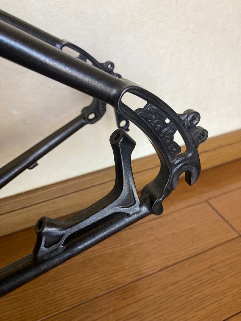 quits様 サルサ VAYA クロモリフレーム ブルーラグ サーリー グラベル