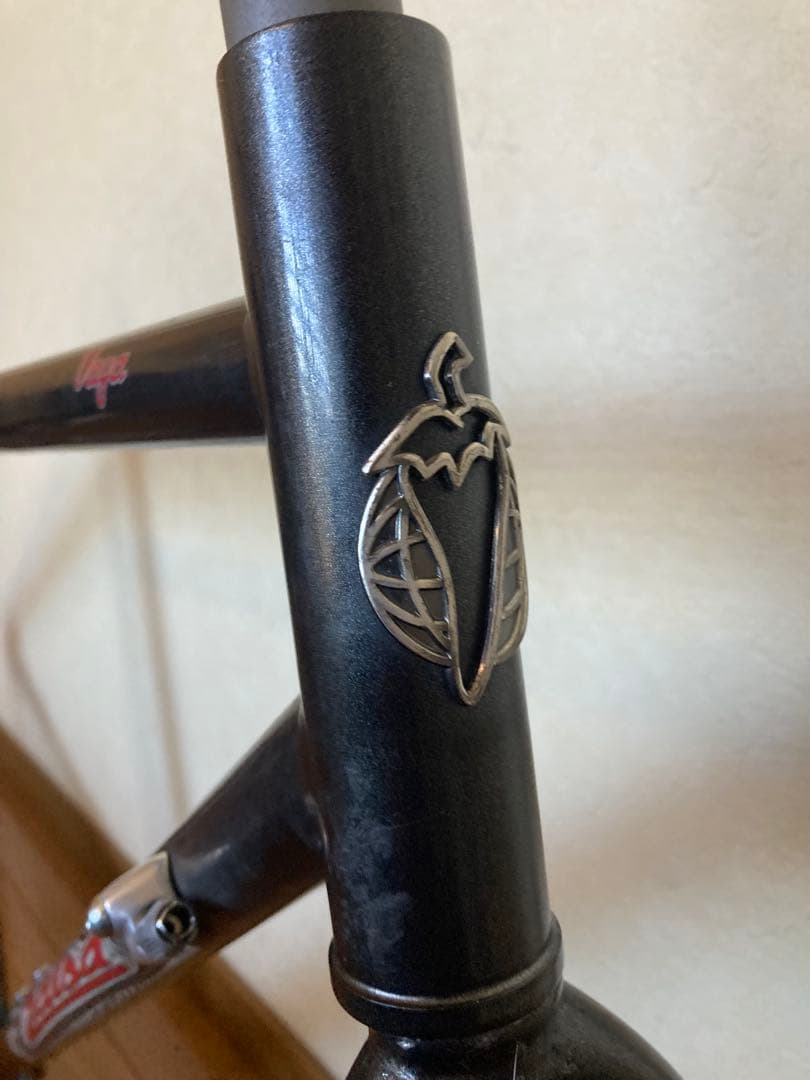 quits様 サルサ VAYA クロモリフレーム ブルーラグ サーリー グラベル