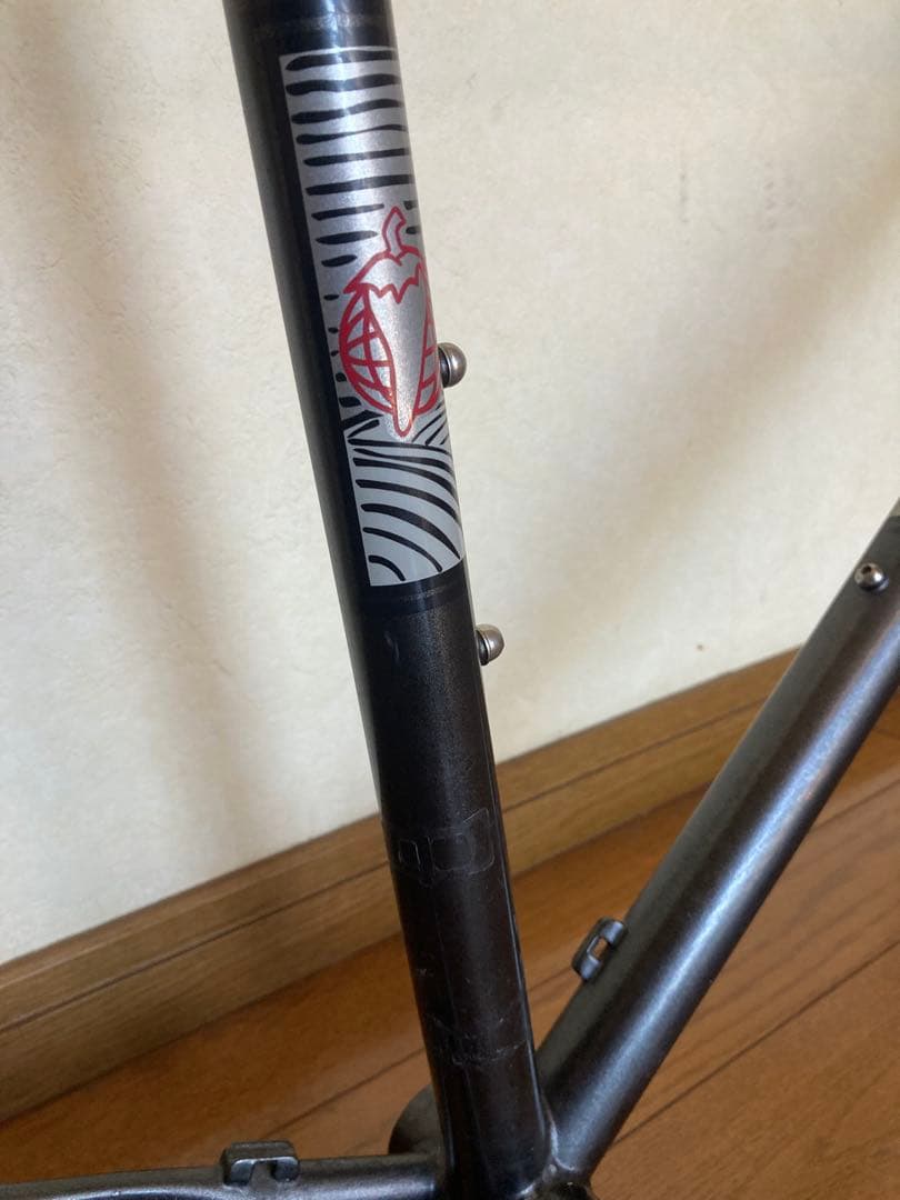 quits様 サルサ VAYA クロモリフレーム ブルーラグ サーリー グラベル