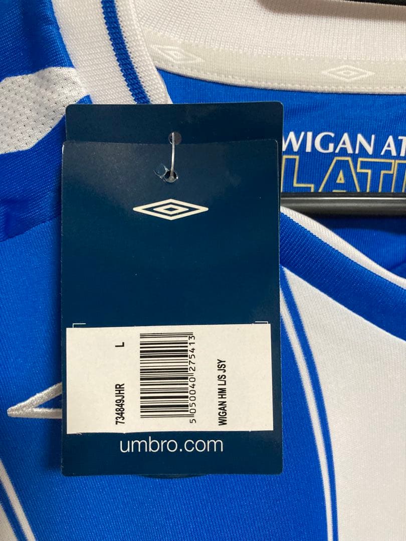 アンブロ　ウィガン　長袖ユニホーム　US Lサイズ 未使用品