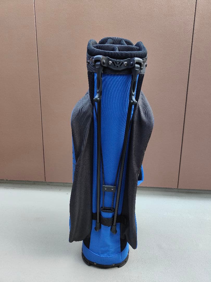 DESCENTE キャディバッグ 青黒