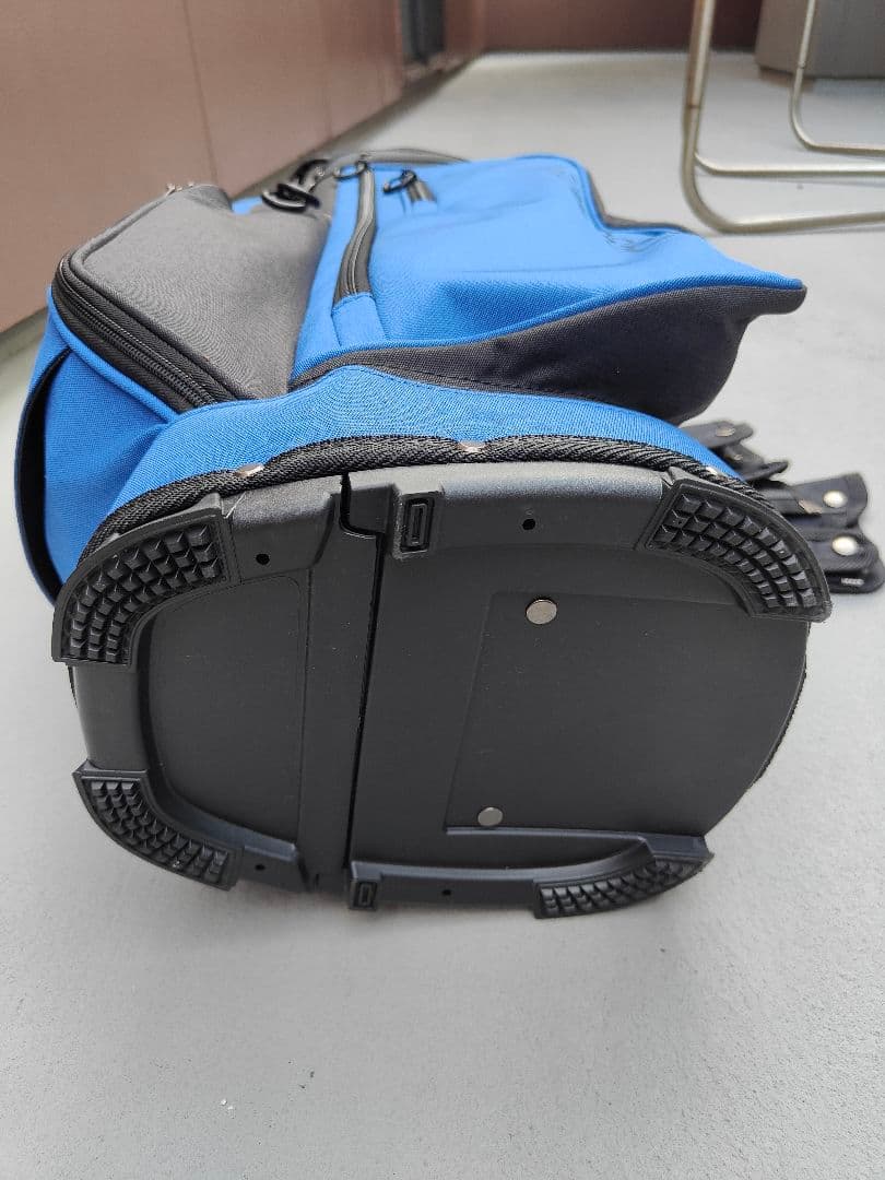 DESCENTE キャディバッグ 青黒