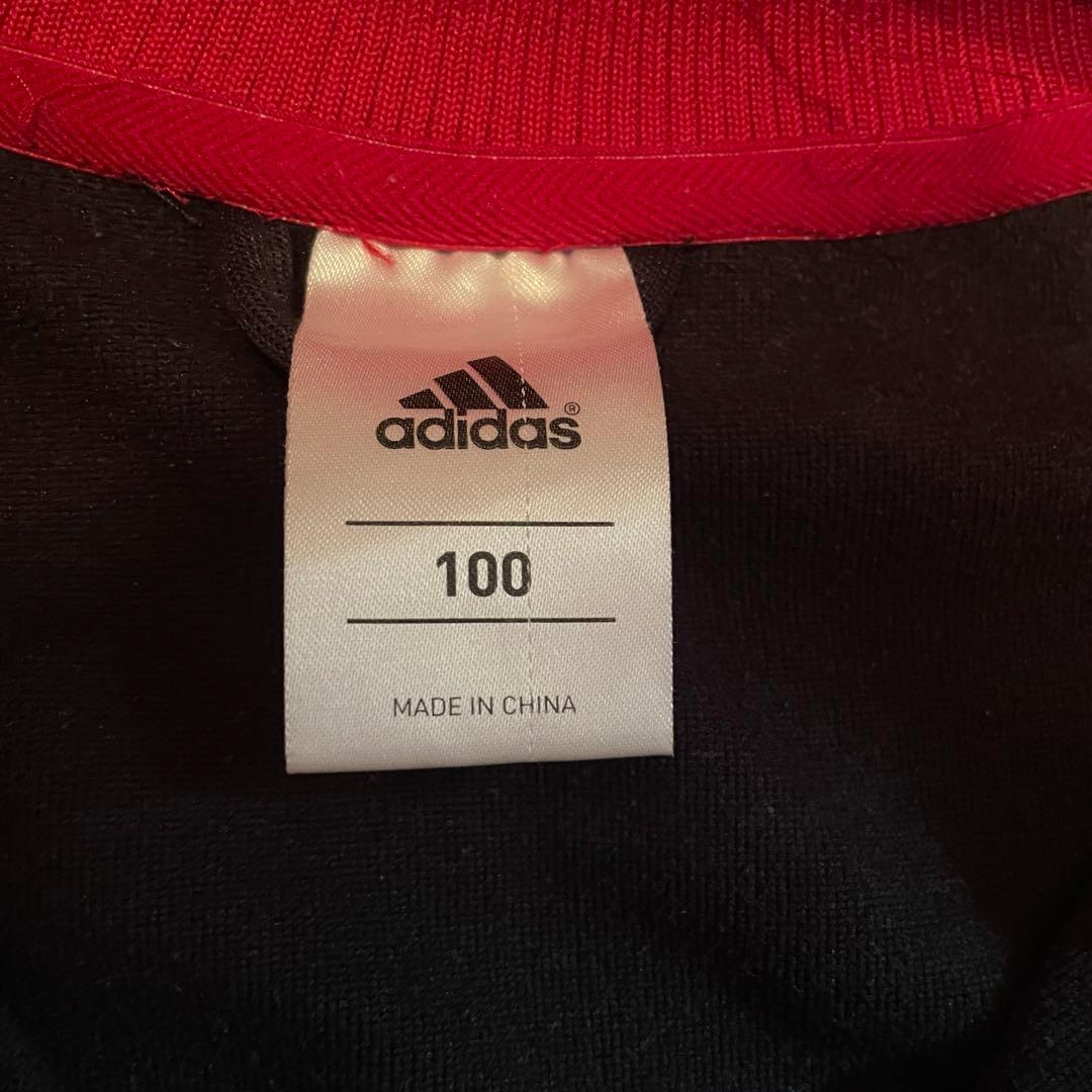 レア　ACミラン　AC ミラン　アディダス　トラックジャケット　トリコロール　L