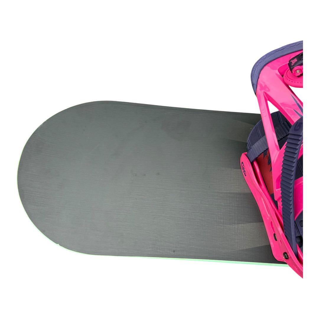 Stepchild スノーボードBURTON Customバインディング ピンク
