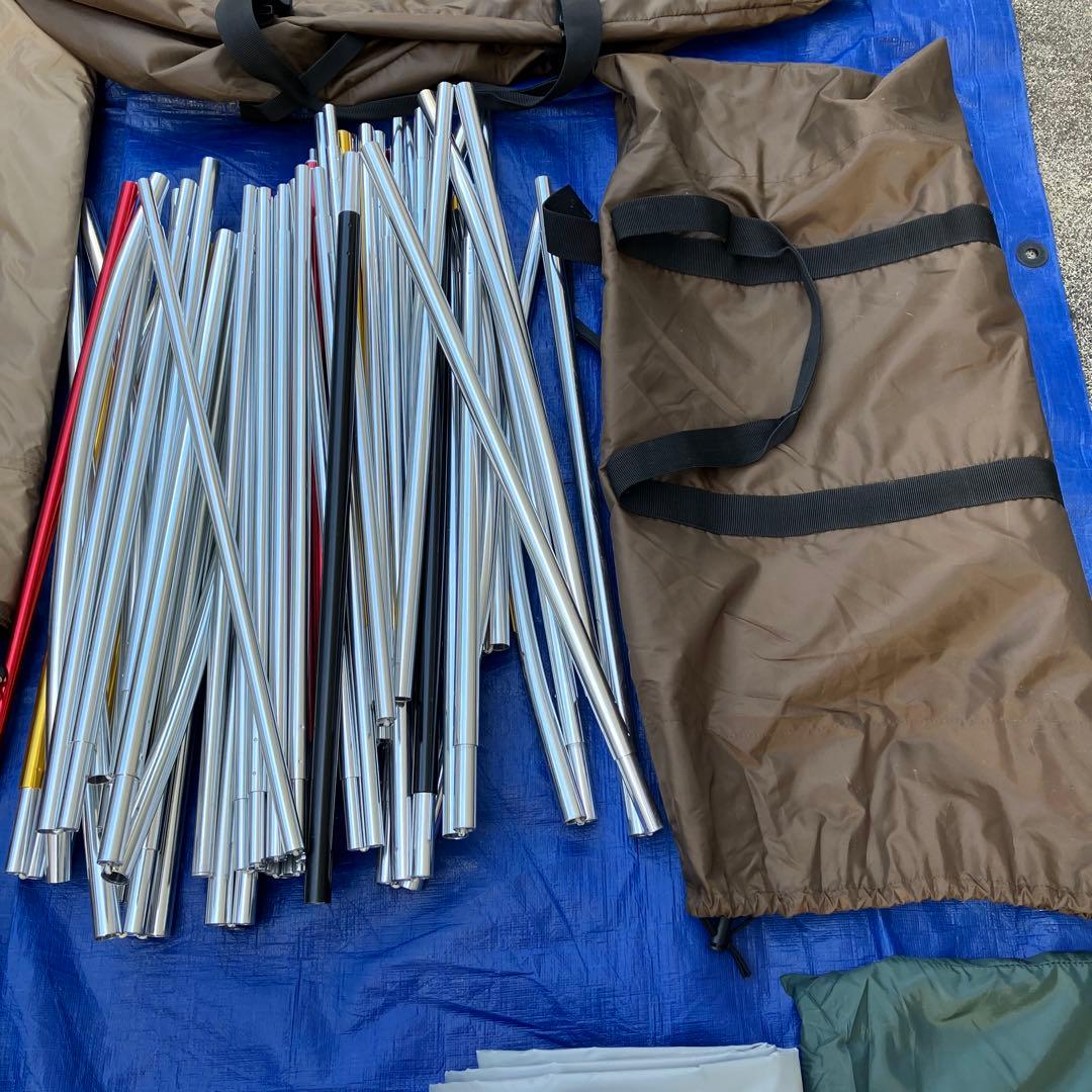 値段交渉可Ogawa Apollon テント &インナーシート&はね上げ用フック