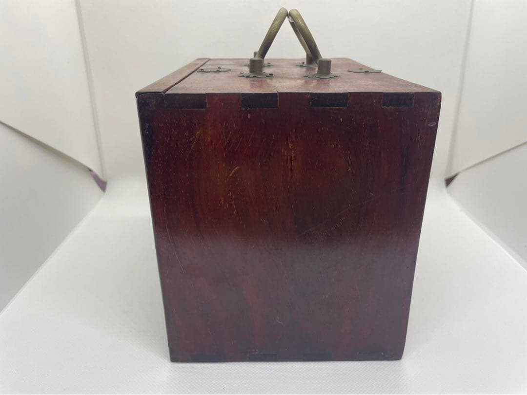 雅趣 麻雀牌 マージャン 木箱 中国 レトロ アンティーク ビンテージ