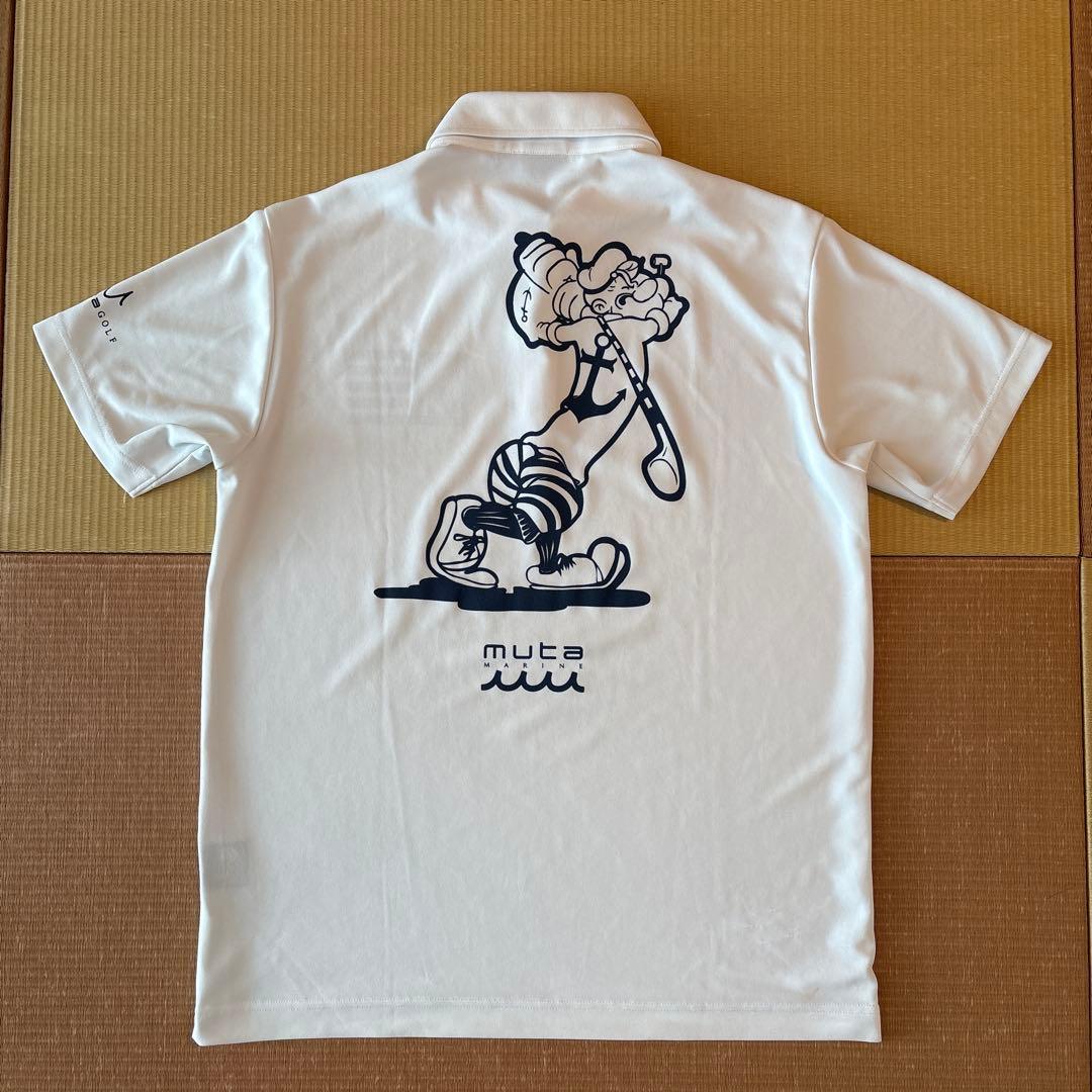 mutagolf ポロシャツ ホワイトXL
