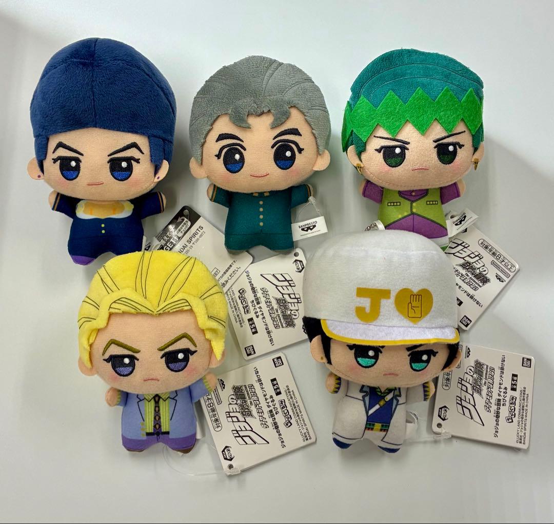 ジョジョの奇妙な冒険 ダイヤモンドは砕けない ちびぐるみ 全5種