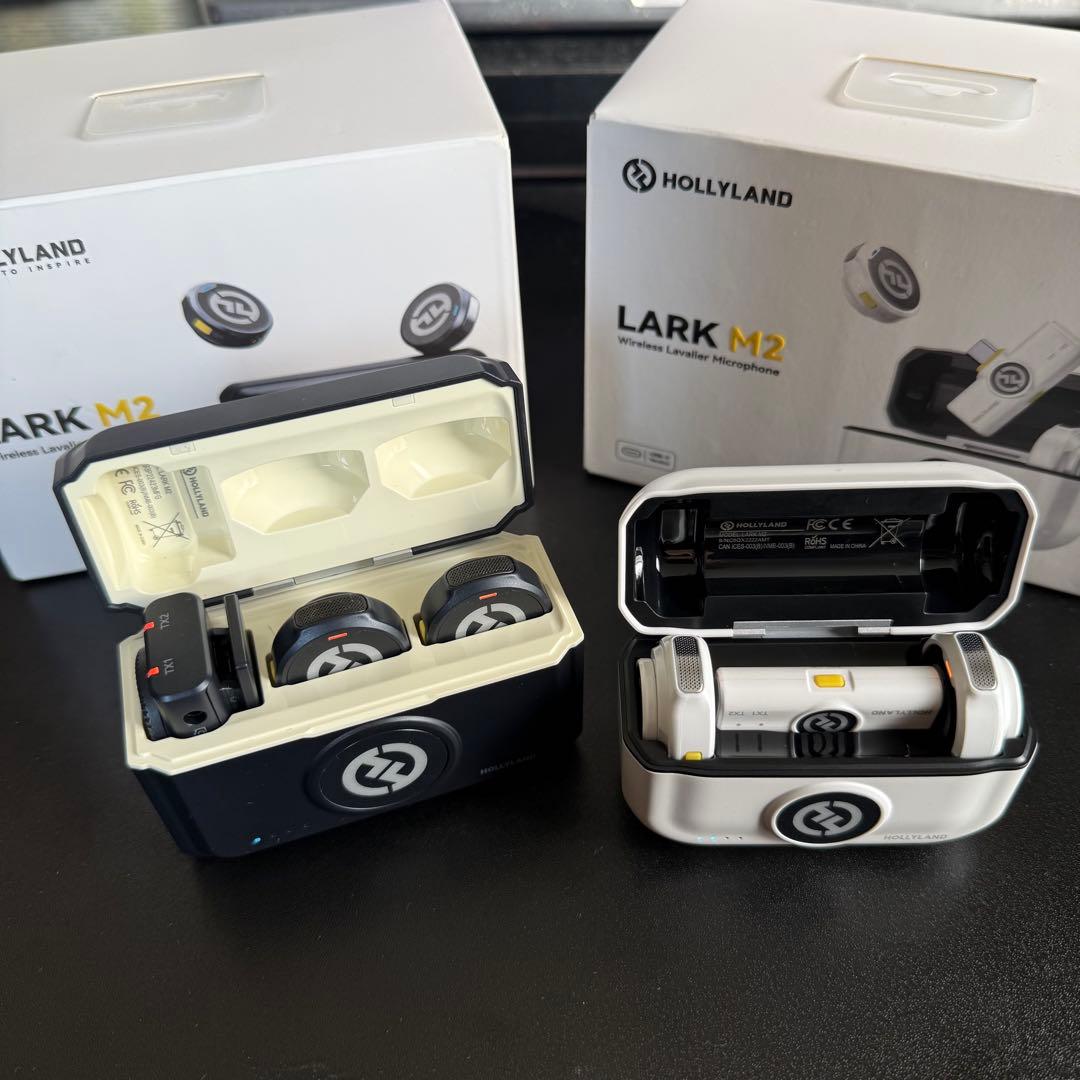 HOLLYLAND LARK M2 ワイヤレスマイク カメラ用&USB-Cセット