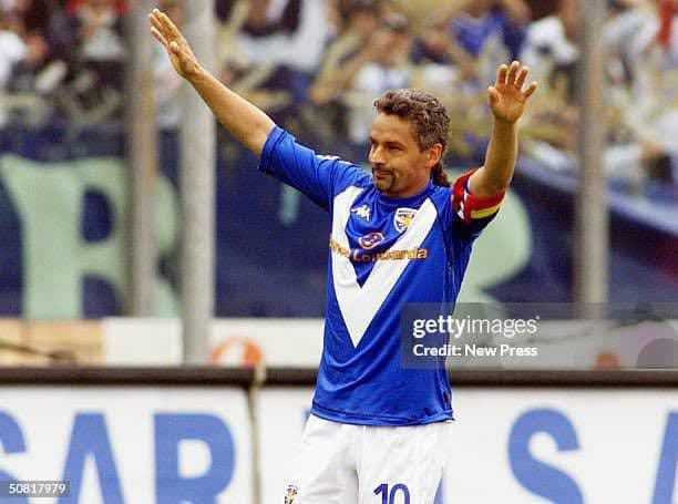 ブレシア 03/04 ホーム ユニフォーム #10 ロベルトバッジョ 選手仕様