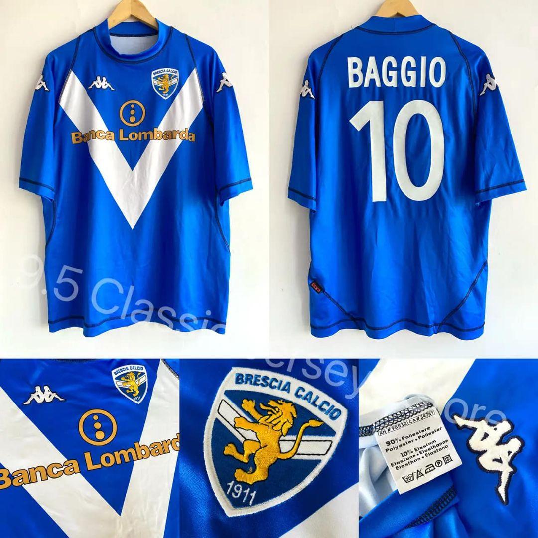 ブレシア 03/04 ホーム ユニフォーム #10 ロベルトバッジョ 選手仕様