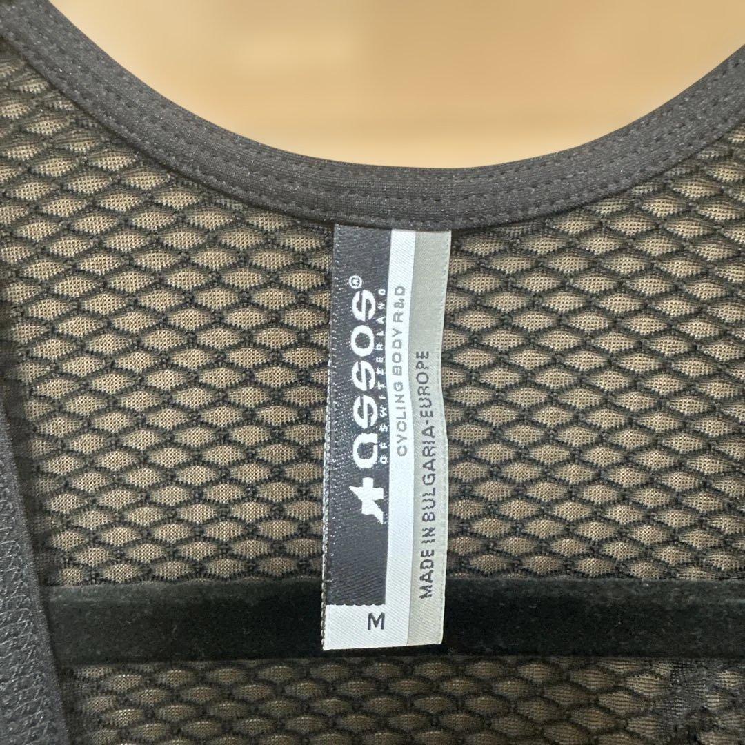 ASSOS T.607.4 ビブタイツ M ブラック　起毛