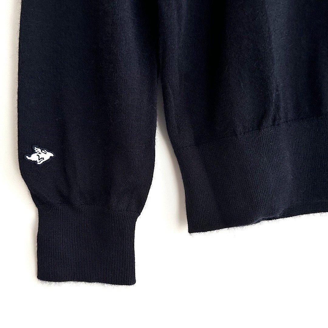 454 パーリーゲイツ 定価41,800円 カシミヤ100％ ニット 紺 2 L