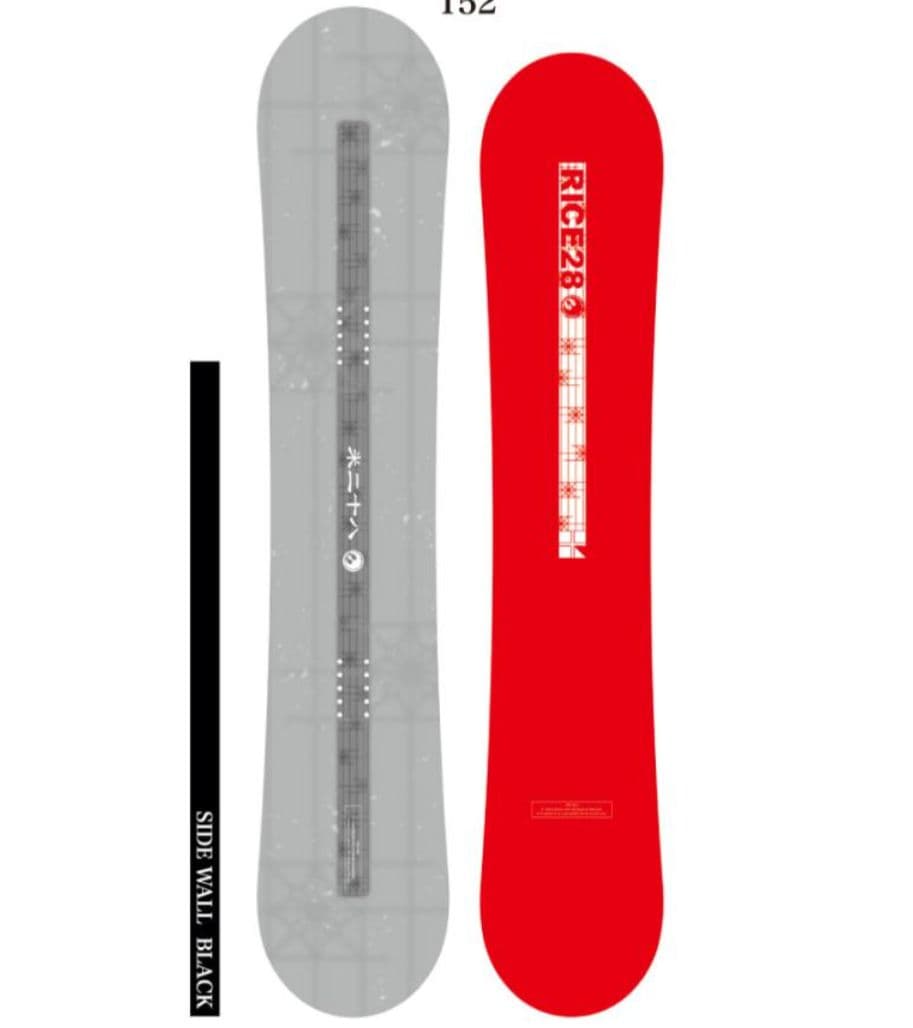 新品■米二十八　RICE28 GT2 152　スノーボード