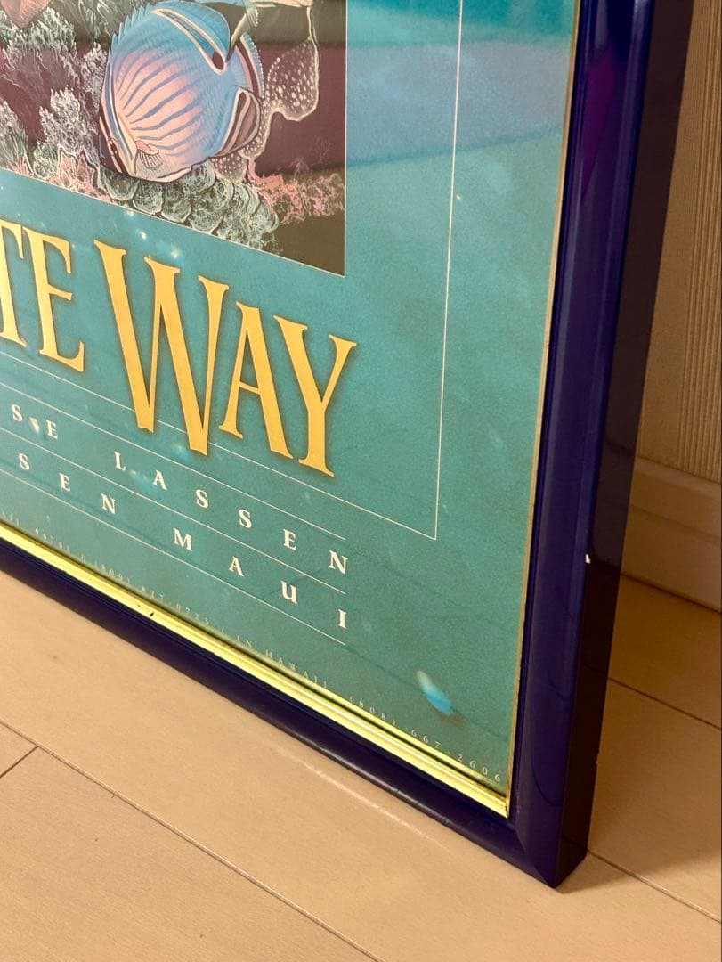 クリスチャン　ラッセン THE INFINITE WAY 額装 ポスター複製画