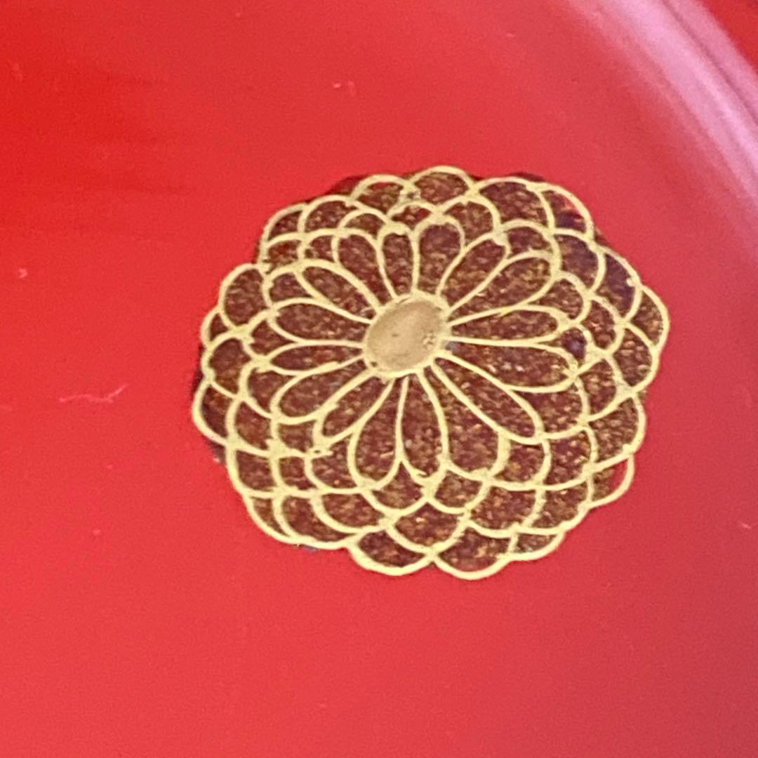 京都 平安象彦 菊 銘々盆 菓子皿 漆器 10客 共箱 菓子器 茶道具 懐石