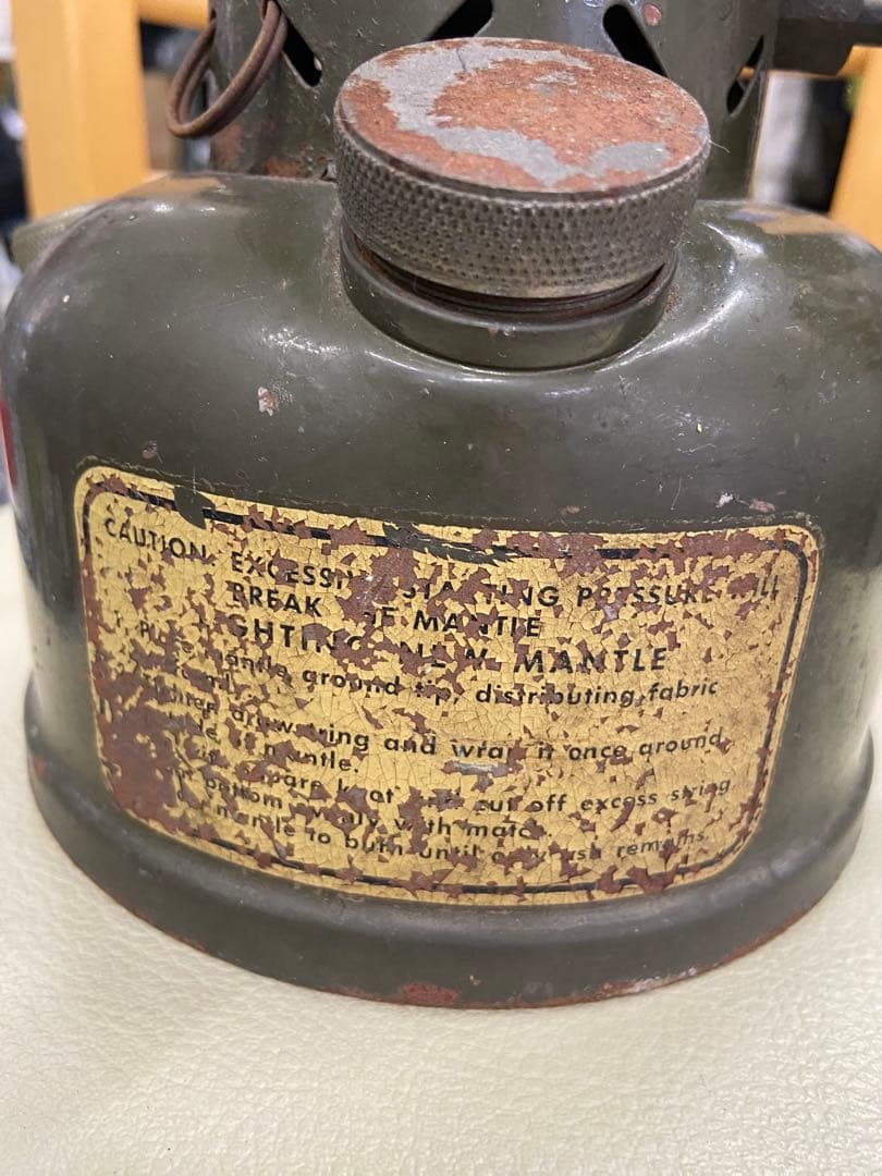 Coleman ミリタリーランタン 1952年 レア