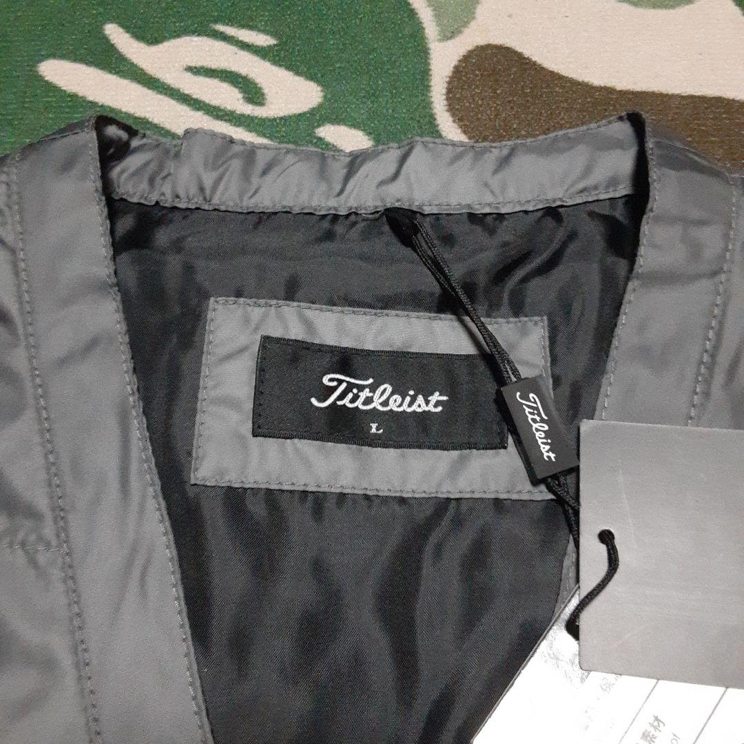 新品未使用 Titleist タイトリスト 蓄熱ナイロン キルティングベスト