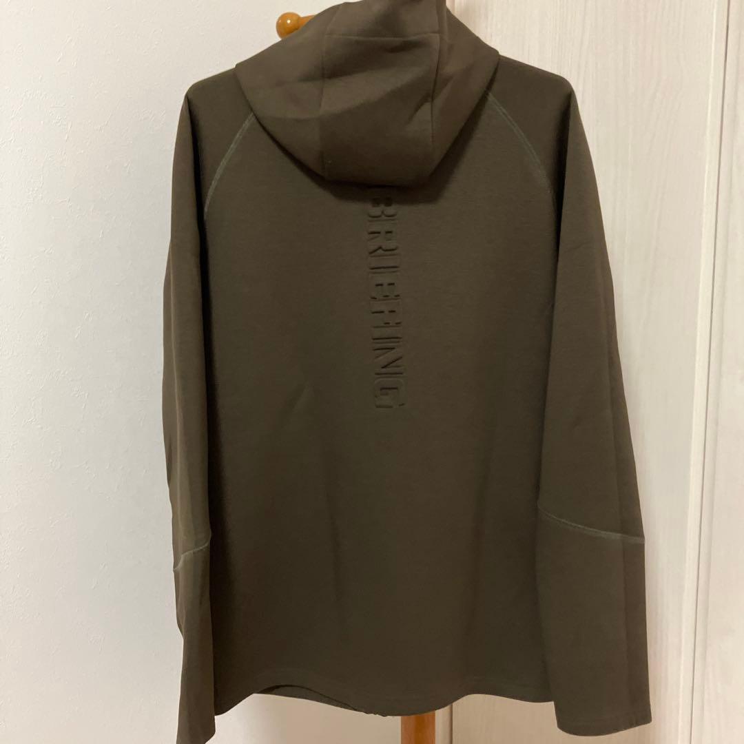 【美品】BRIEFING GOLF WARM 3D LOGO PARKA L
