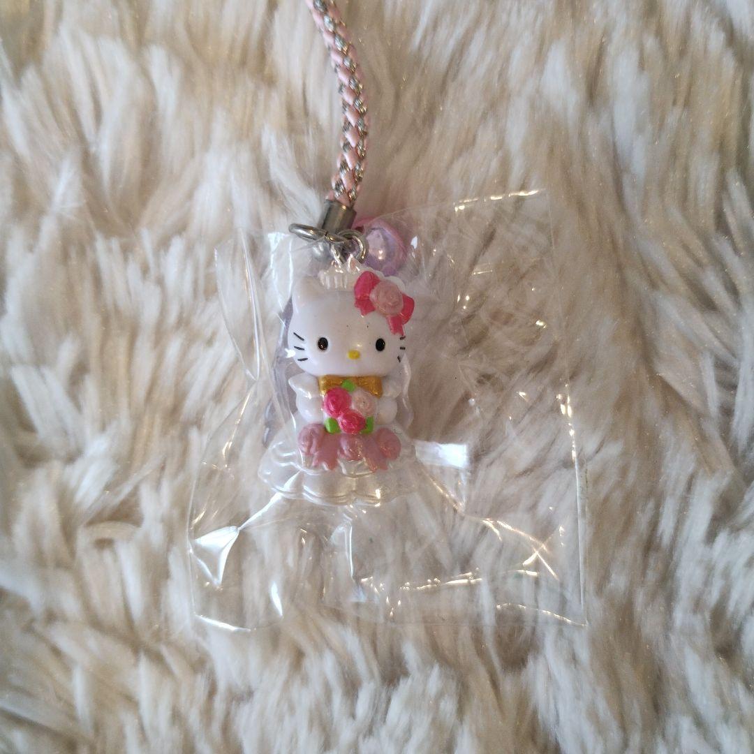 ご当地キティ 信州限定 軽井沢 根付けストラップ 結婚式 花嫁 レア 2004