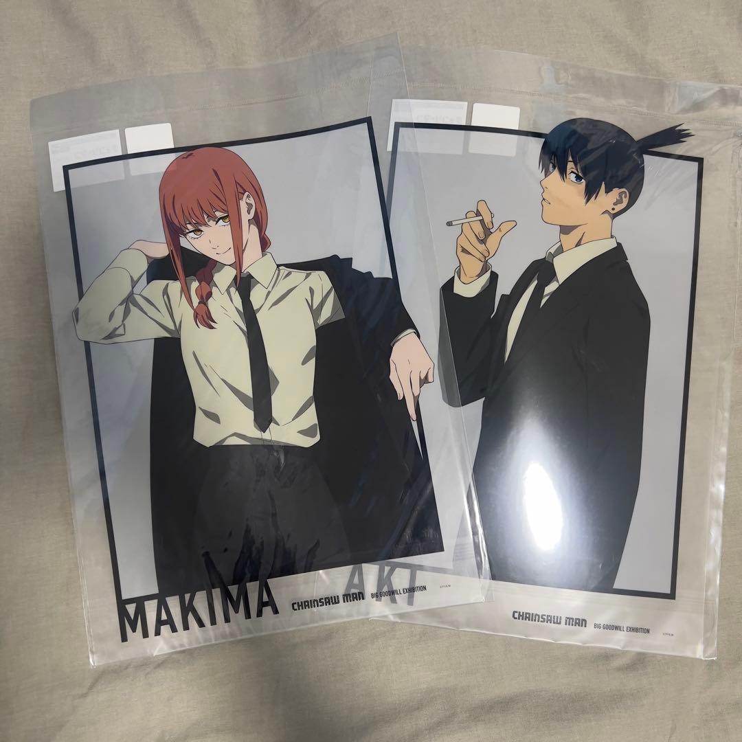 チェーンソーマン ベースヤードトーキョー 大交流展 A3クリアポスター