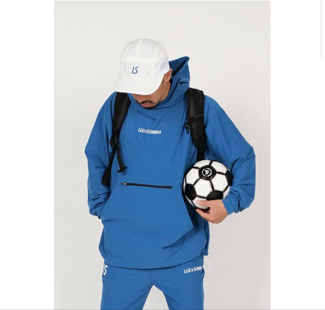 ルースイソンブラ アノラックトップ パンツ　セットアップ　ブルー　M