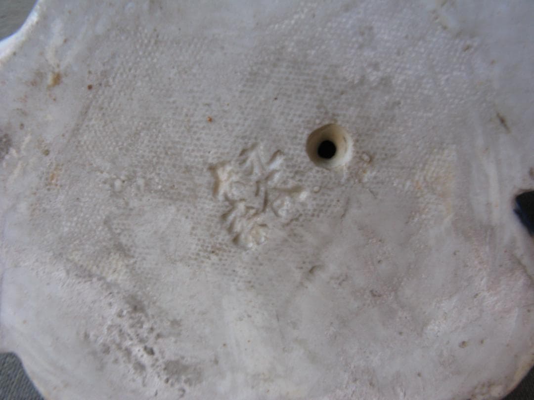 ☆　九谷焼　染付　陶磁器人形　縁起物　昭和レトロ　レア　☆