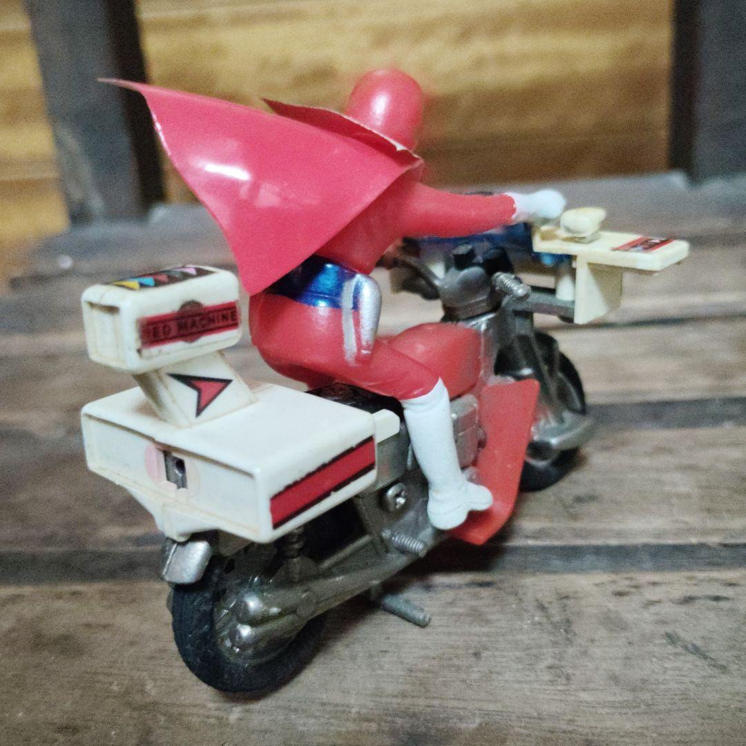 【貴重】秘密戦隊ゴレンジャー　超合金レッドブルーグリーンマシーン3体セット当時物