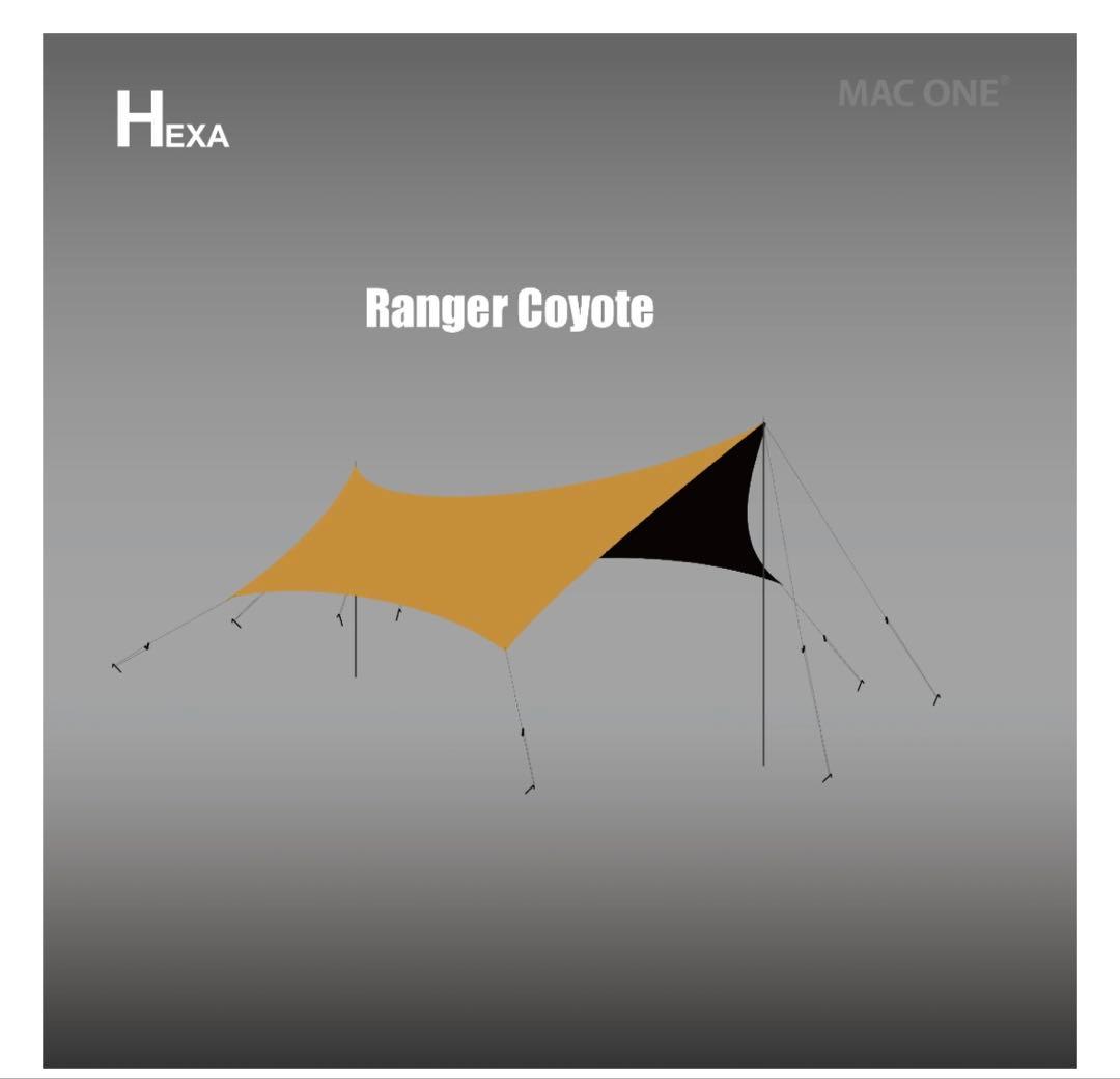 ほぼ新品　MAC Outdoor Ranger Coyote Lタープ・シェード