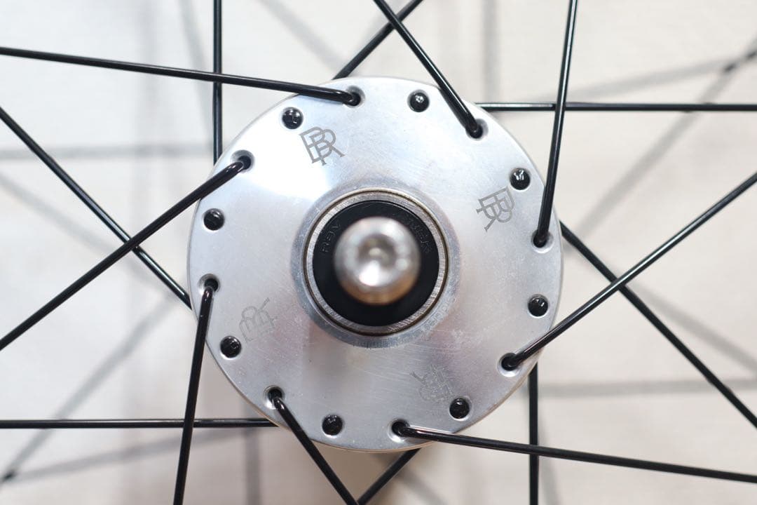 ★brotures × philwood ピスト フロント ホイール ブルーラグ