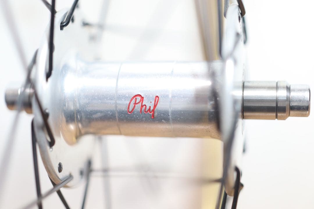 ★brotures × philwood ピスト フロント ホイール ブルーラグ